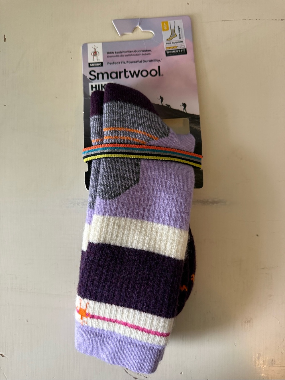 SmartWool Hike crew socks • NWT • Women’s large